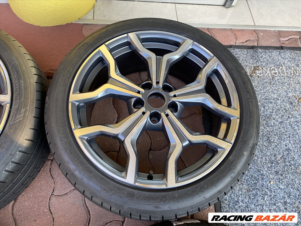 BMW 19 gyári alufelni felni, 5x112, 225/45 R19 nyári gumi, X2  (3003) 6. kép