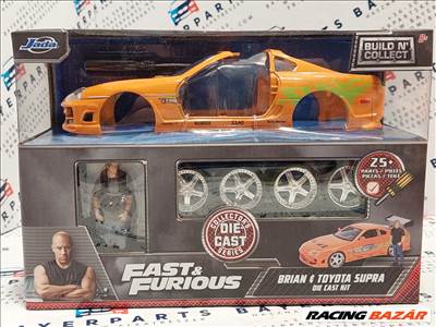 Brian's Toyota Supra (1995) Fast & Furious - Halálos Iramban - Jada 1:24 1/24 modellautó (m01323)