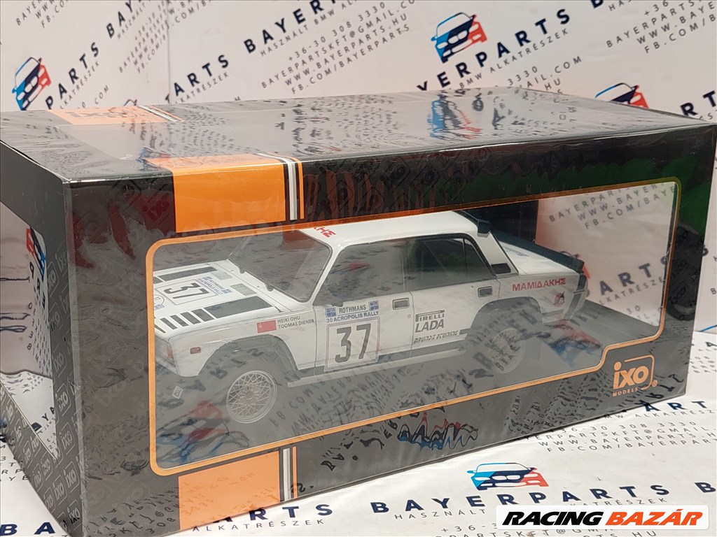 Lada 2105 VFTS #37 Rally Acropolis (1983) H. Ohu T. Diener - Ixo 1:18 1/18 modellautó (m01276) 2. kép