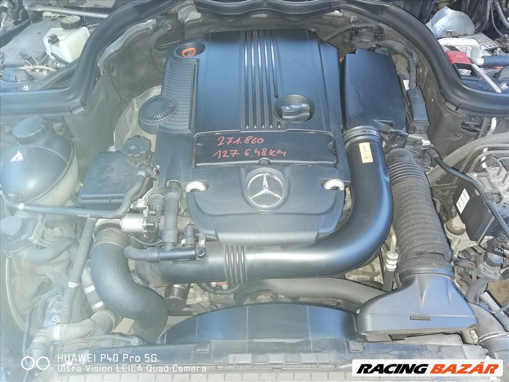 Mercedes Benz M271 1.8 CGI turbós motor 1. kép