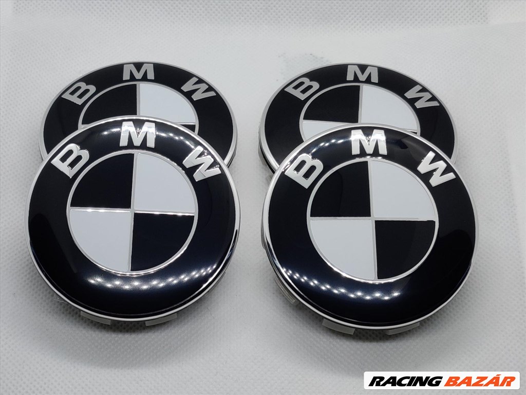 Új BMW 68mm felni alufelni kupak közép felniközép felnikupak embléma jel kerékagy porvédő kupak 1. kép