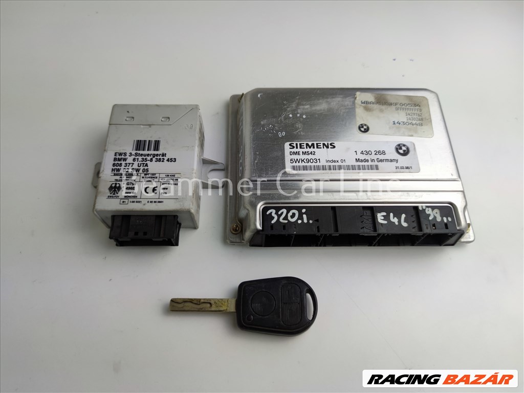 BMW E46 320d 206s4/m52 147le Motorvezérlő szett 1430268 1. kép