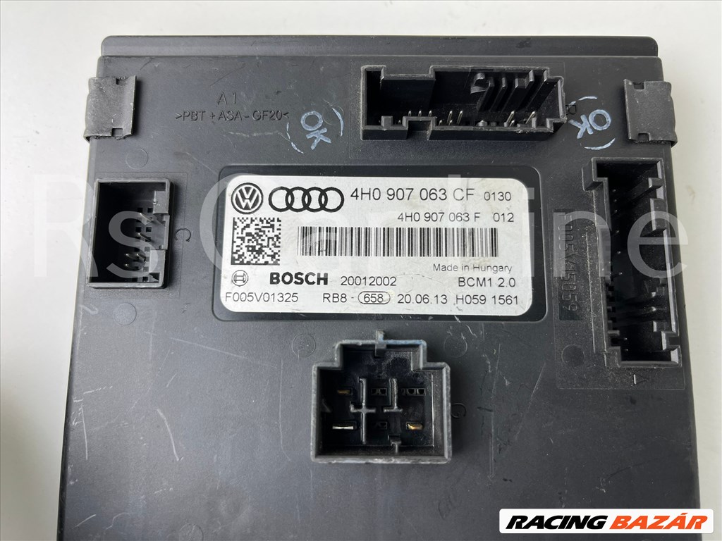 Audi A6 4G  Komfort elektronika -BCM1  4h0907063cf 2. kép