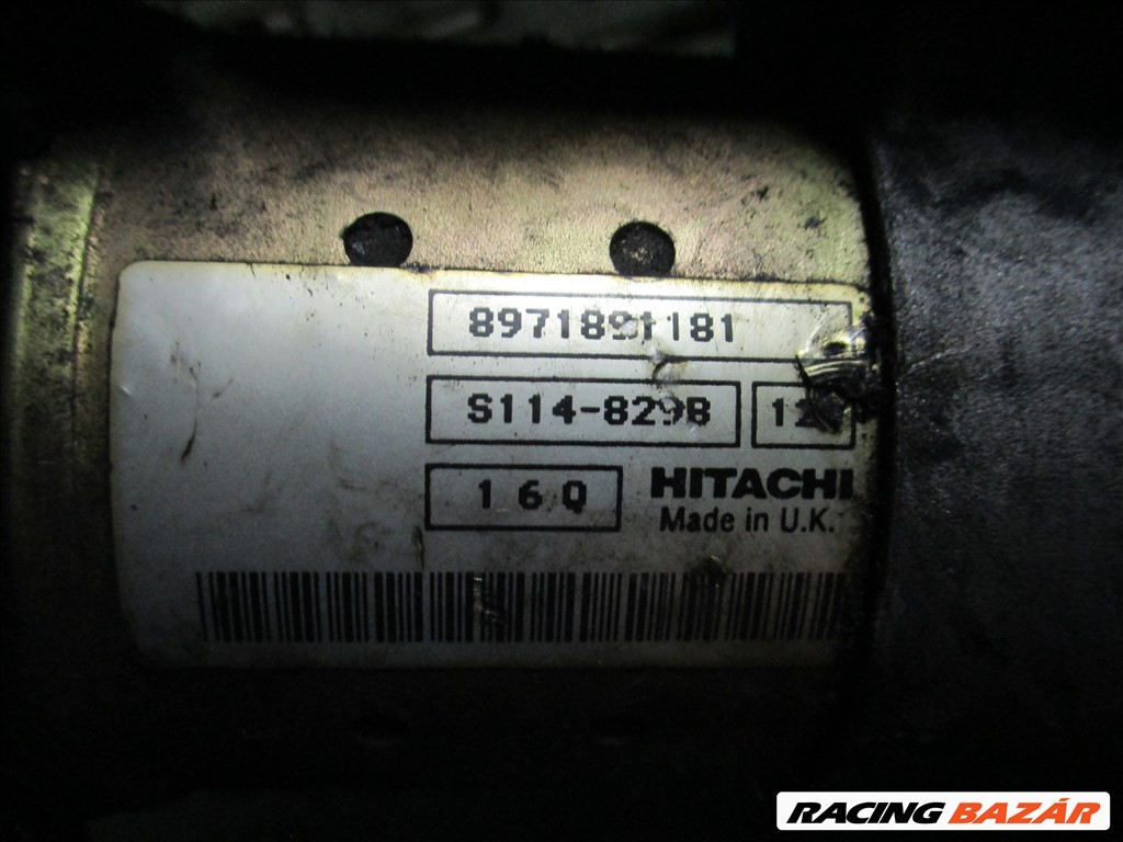 Opel Astra G 1.7 CDTI 16V önindító  8971891181 2. kép