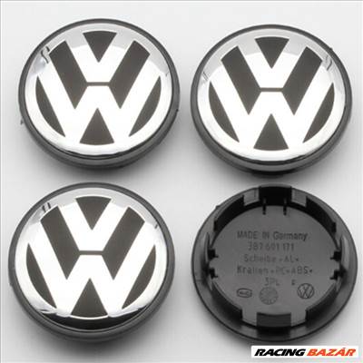 Új Volkswagen 65mm felni alufelni kupak közép felniközép felnikupak embléma 3B7601171