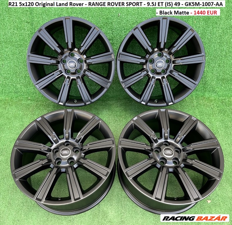 R21 5x120 Original Land Rover - RANGE ROVER SPORT  21" gyári alufelnik 2. kép