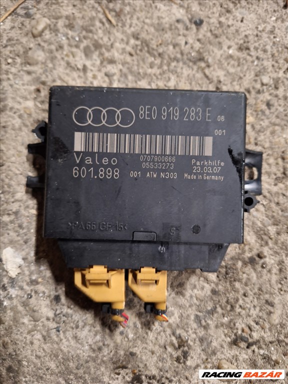 Audi A4 (B6/B7) 8e0 919 283 E parkradar Vezérlő  1. kép