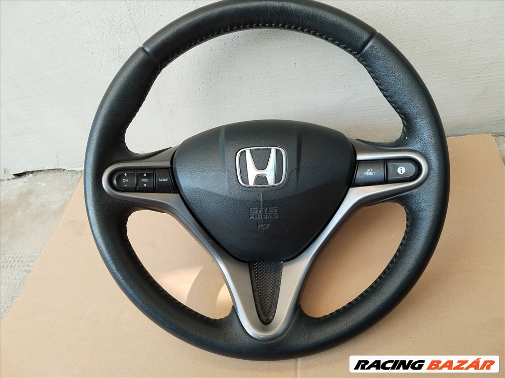 Honda Civic 8 gen UFO bőr multikormány légzsák légzsákszalag  1. kép