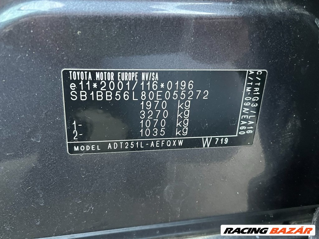 383, Toyota Avensis (T250) bontott alkatrészei 19. kép