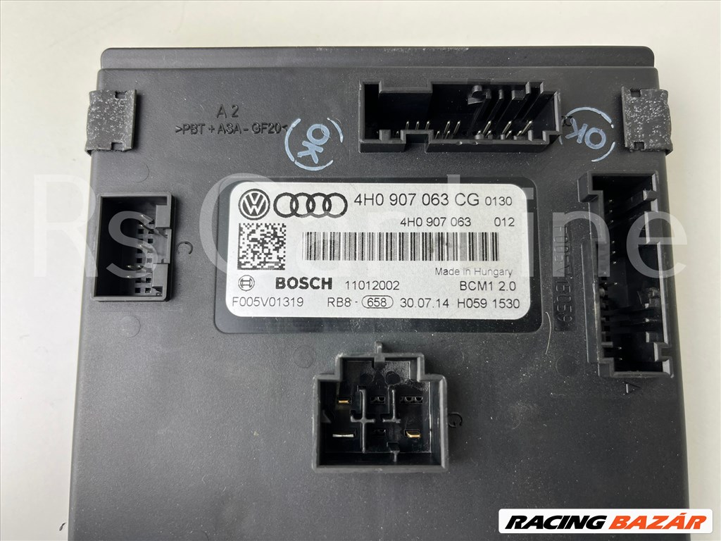 Audi A6 4G Komfort elektronika -BCM1  4h0907063cg 2. kép