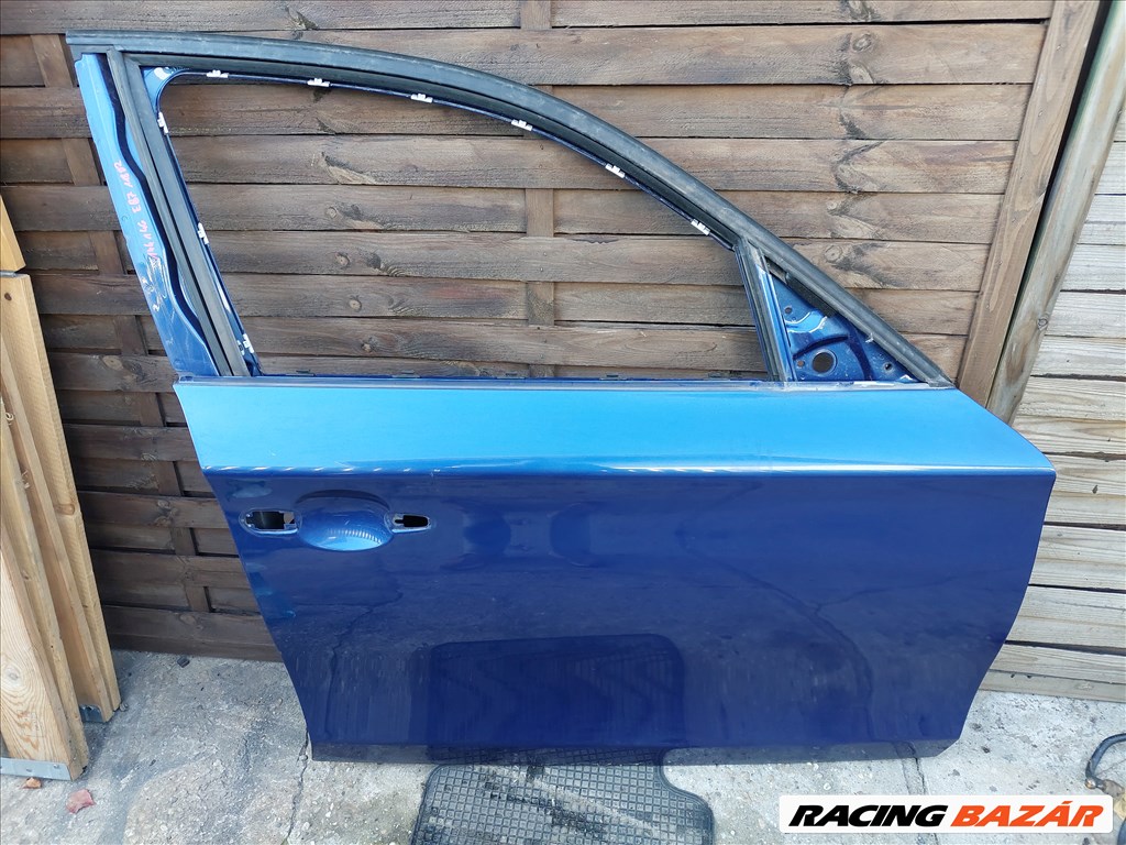 BMW E87 kék montegoblau jobb első ajtó (144146) 1. kép
