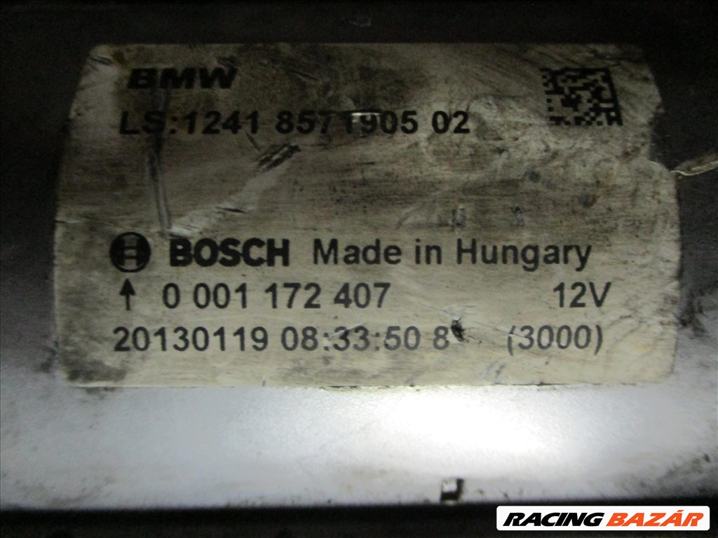BMW 320d Touring önindító  0001172407 2. kép