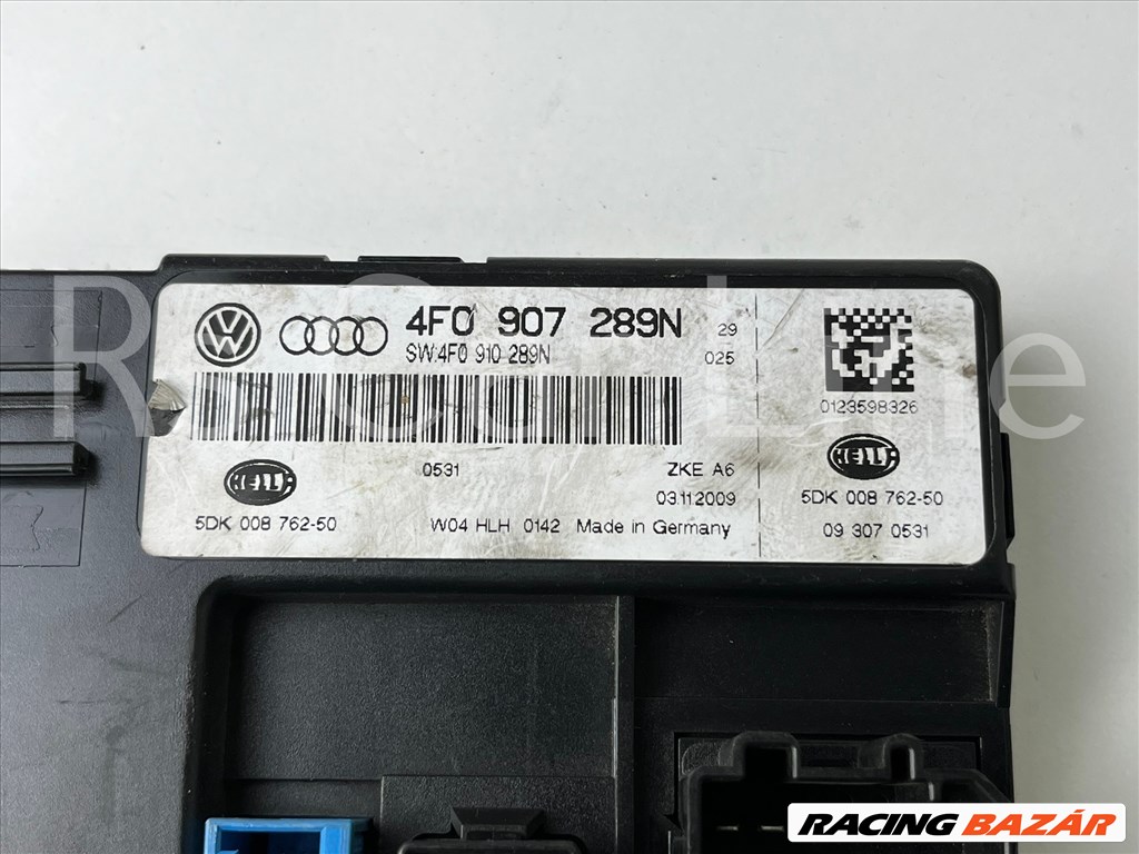 Audi Komfort modul  4f0907289n 2. kép