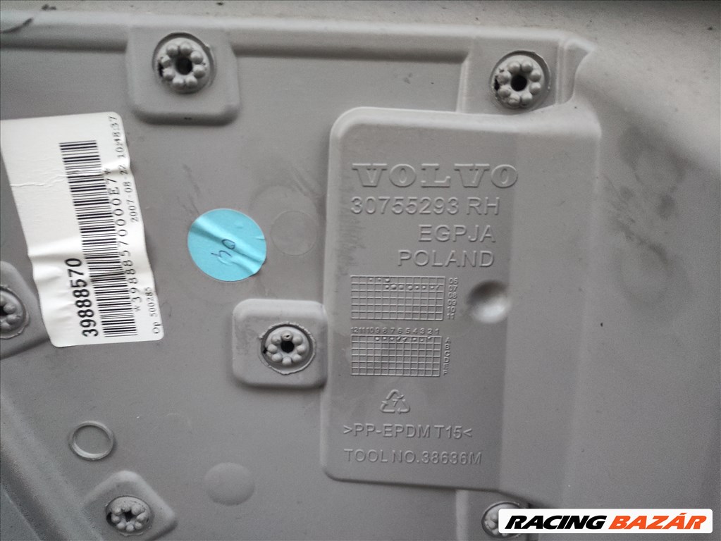 Volvo V50 jobb első ajtókárpit 30755293 3. kép