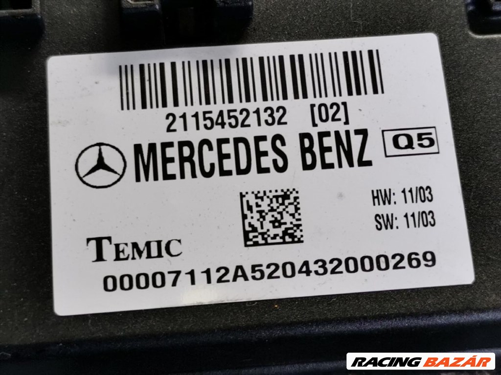 Mercedes E-osztály W211 komfort elektronika  2115452132 2. kép