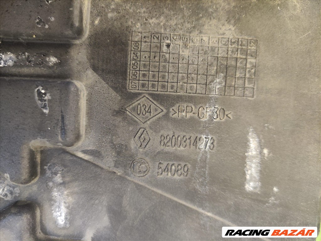 Renault Modus akkumulátor doboz  8200314272 8200314273 4. kép