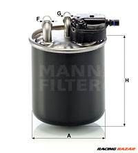 MANN-FILTER WK 820/21 - Üzemanyagszűrő INFINITI MERCEDES-BENZ