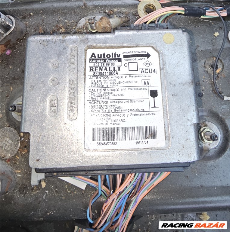 Renault Mégane II Légzsák elektronika indító  1. kép