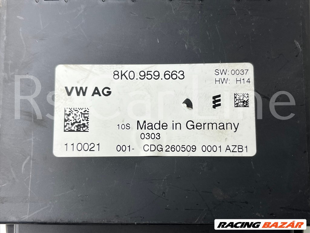 Audi A4 B8 Feszültségszabályzó modul  8k0959663 2. kép