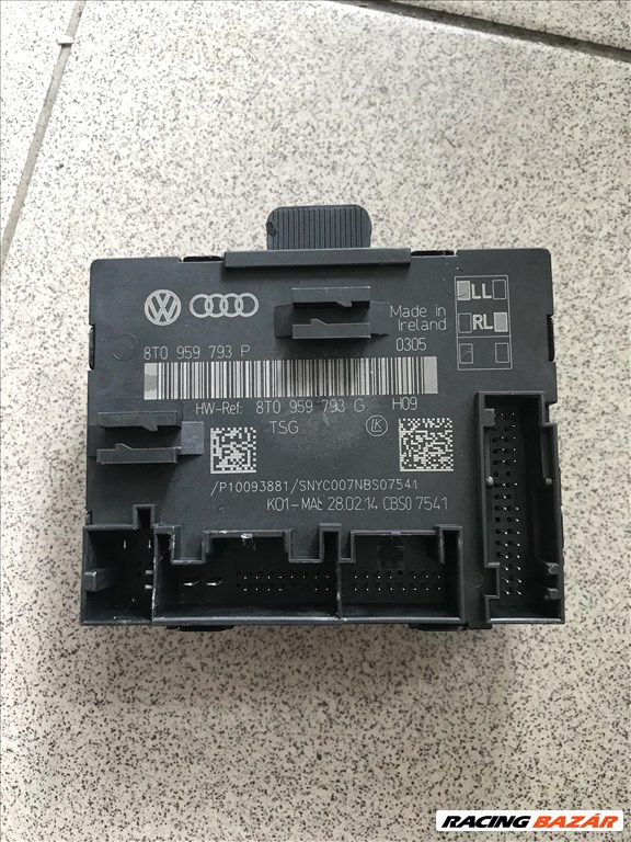 Audi A4 (B8 - 8K) - bal első ajtóvezérlő 8t0959793g 1. kép