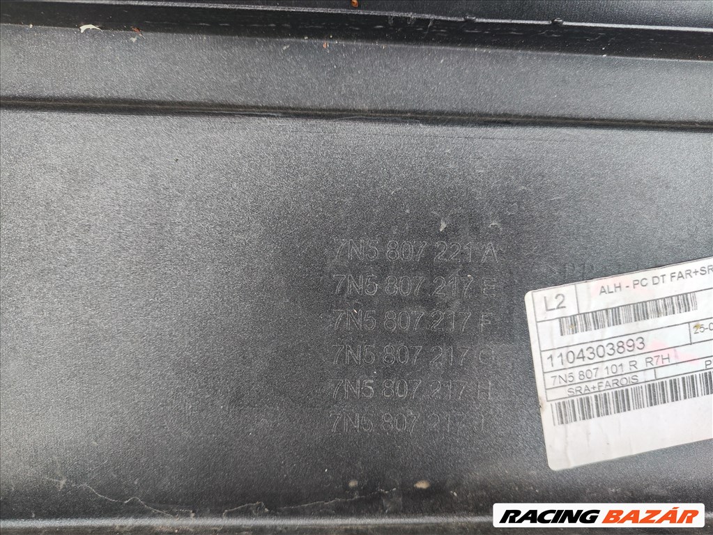 Seat Alhambra II első lökhárító  7n5807221 7n5807217 12. kép