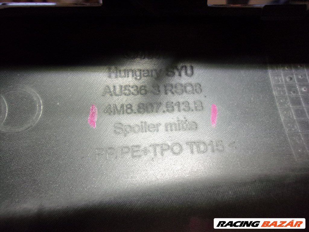 AUDI RS Q8 4M8 első lökhárító szegély 2018- 4M8807513B 7. kép