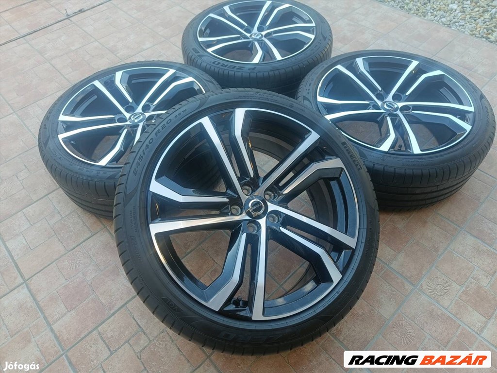 5x108 20 Volvo gyári V90 S90 - Pirelli 245/40 r20 " nyári gumik DOT23 3. kép