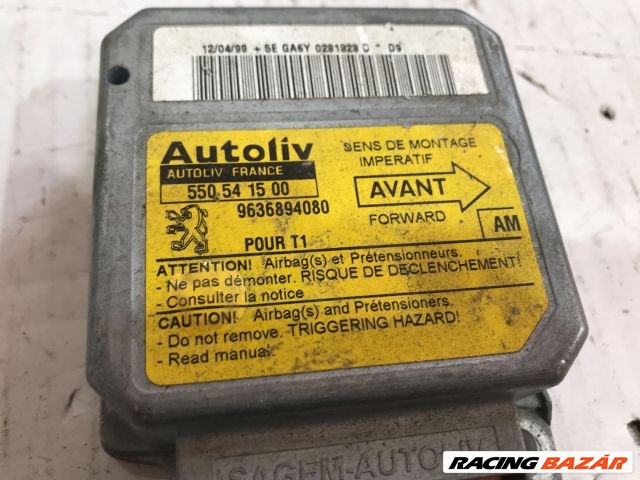 Peugeot 206 Légzsák Elektronika 9636894080 2. kép