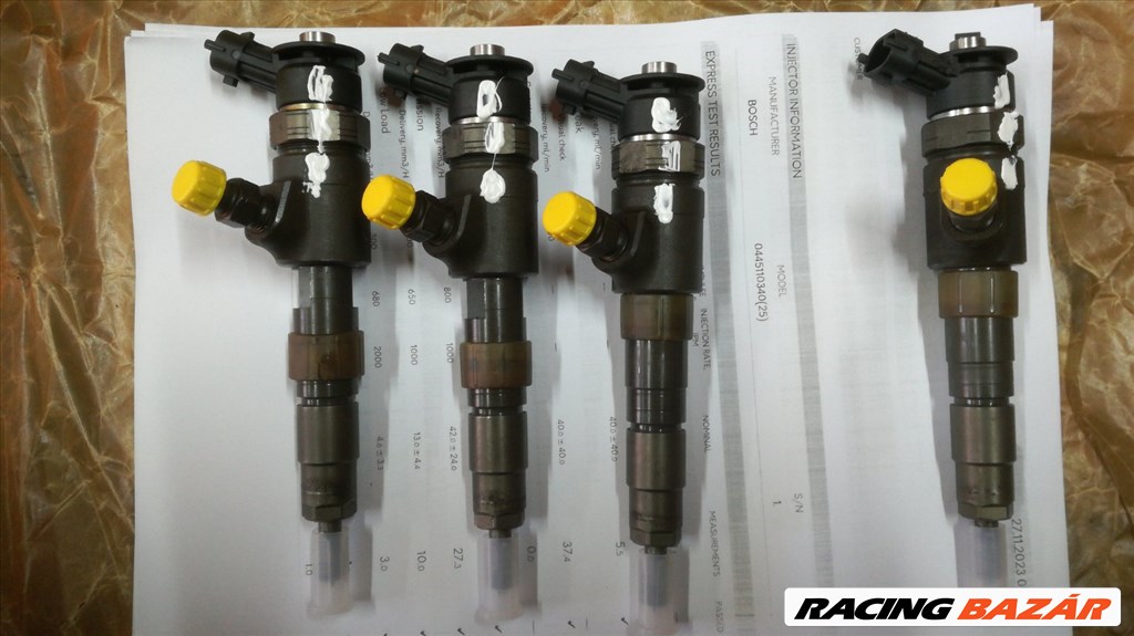 Citroën Berlingo II HDi 75 1.6 HDI porlasztó  0445110340 1. kép