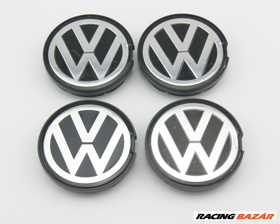 Új Volkswagen 55mm felni alufelni kupak közép felniközép felnikupak embléma jel kerékagy kupak 1. kép