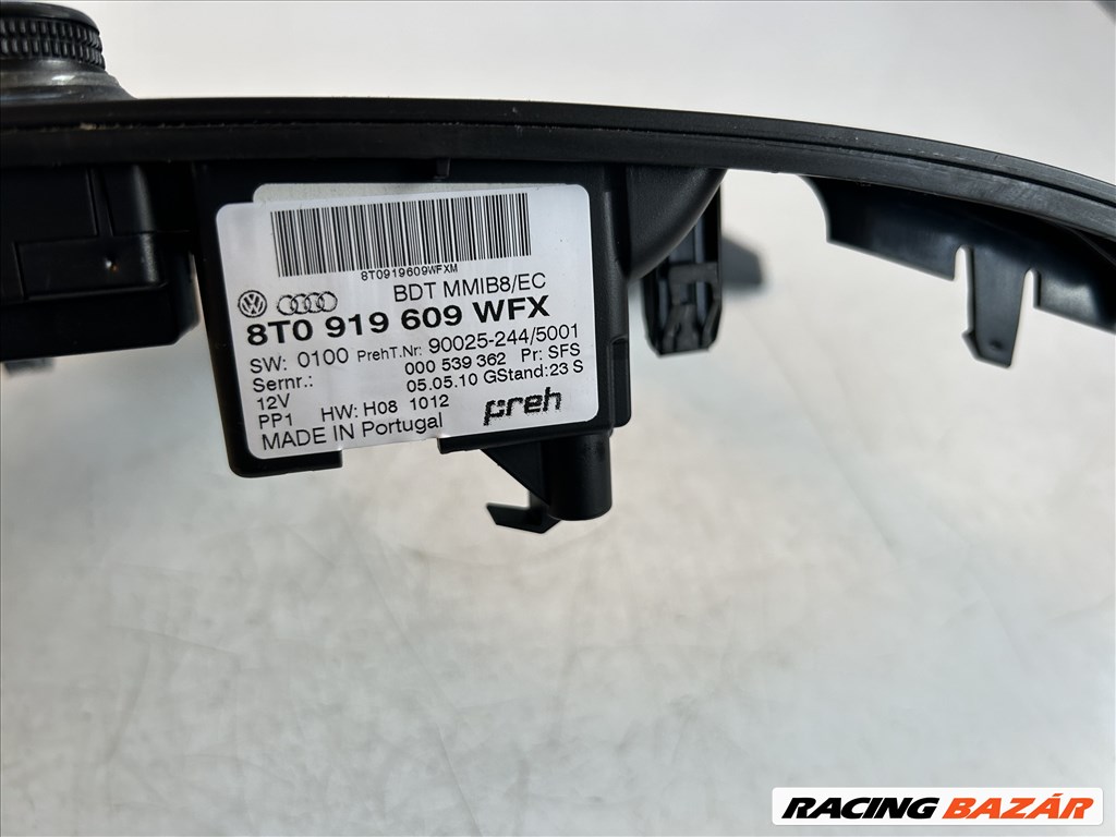 Audi A4 (B8 - 8K) navigáció,rádió vezérlő panel 8t0919609wfx 4. kép