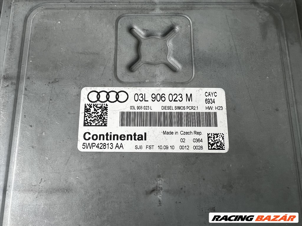 Audi A3 8P 1.6 tdi 105le CAY motorvezérlő  03l906023m 2. kép