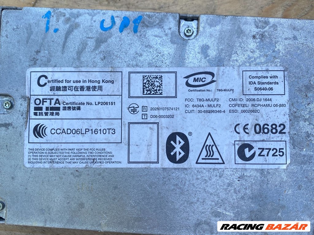 BMW 5 E60 Bluetooth Elektronika ccad06lp1610t3 t8gmulf2 3. kép