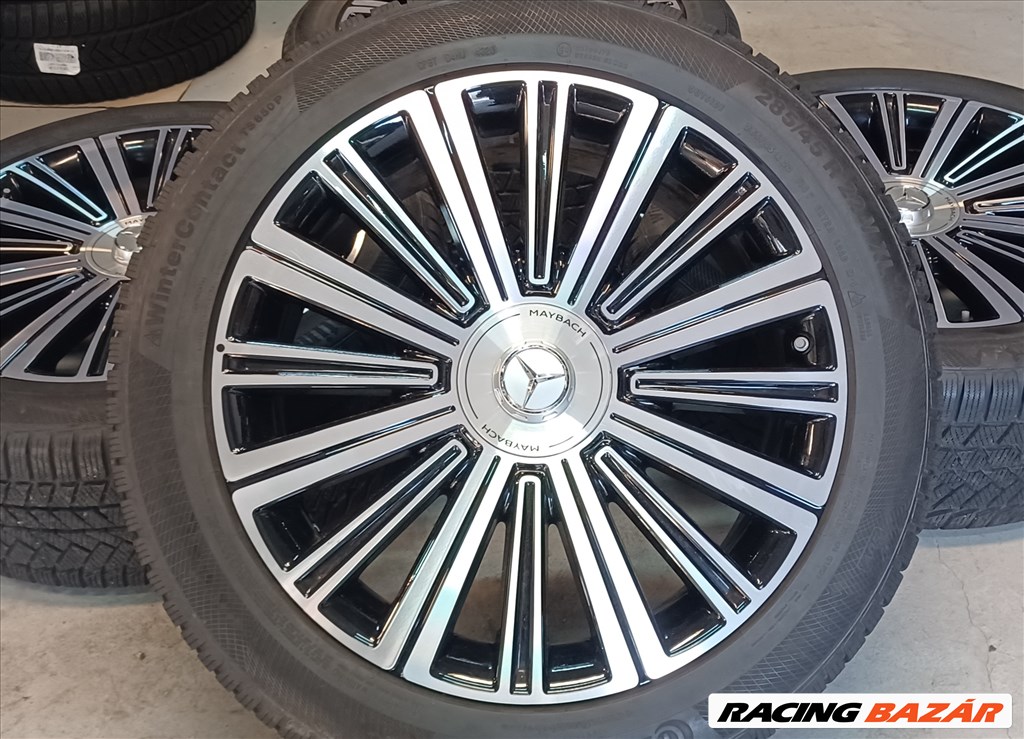 Demó Mercedes W167 GLS 600 Maybach 5x112 9,5x22 285/45 R22 téli gumikkal 1. kép