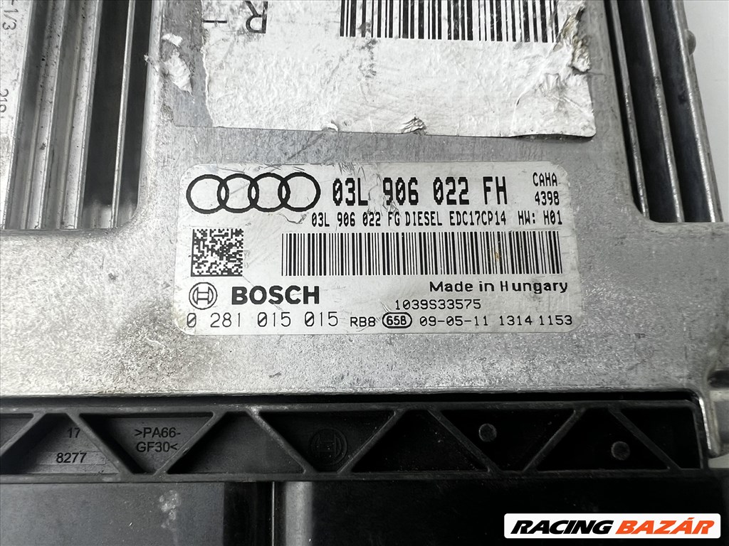 Audi A6 4F 2.0 tdi 170le CAH Motorvezérlő  03l906022fh 2. kép