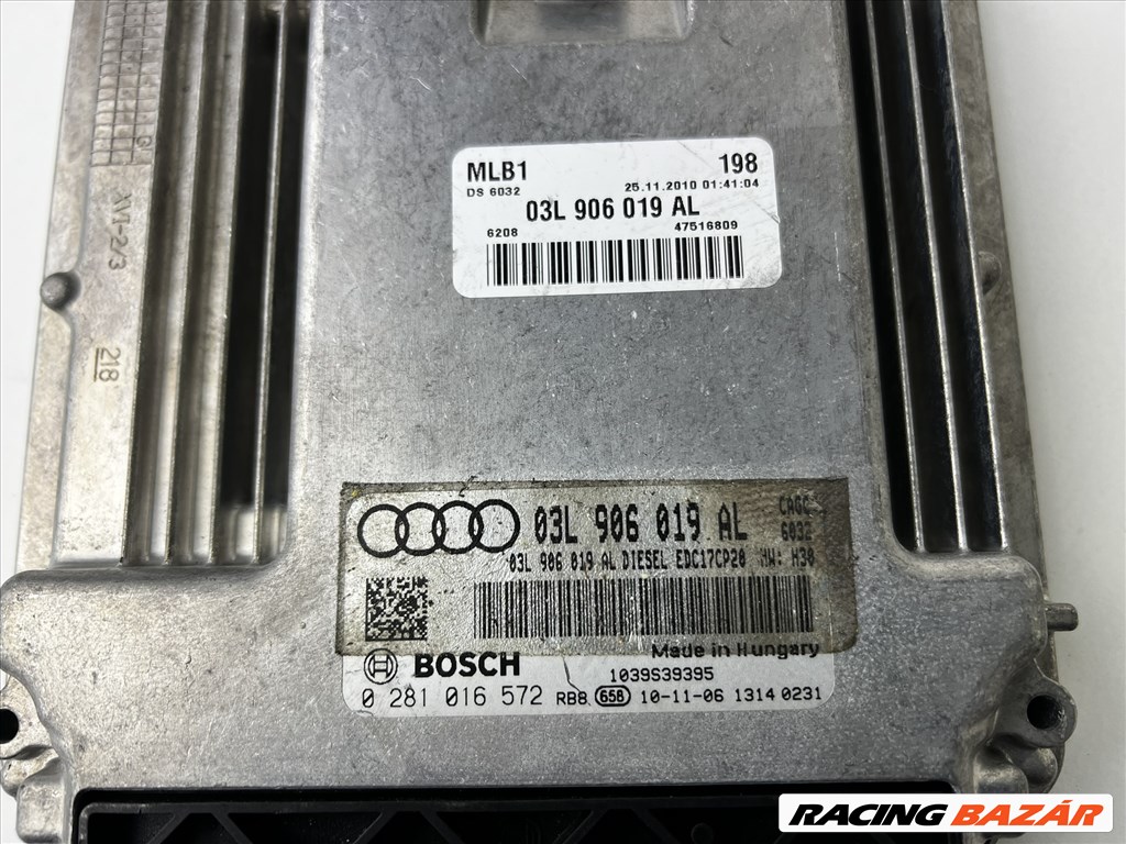 Audi A4 B8 2.0 tdi 170le  CAH Motorvezérlő 03l906019al 2. kép