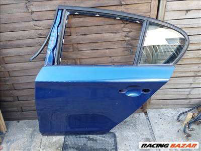 BMW E87 kék montegoblau bal hátsó ajtó (144147)