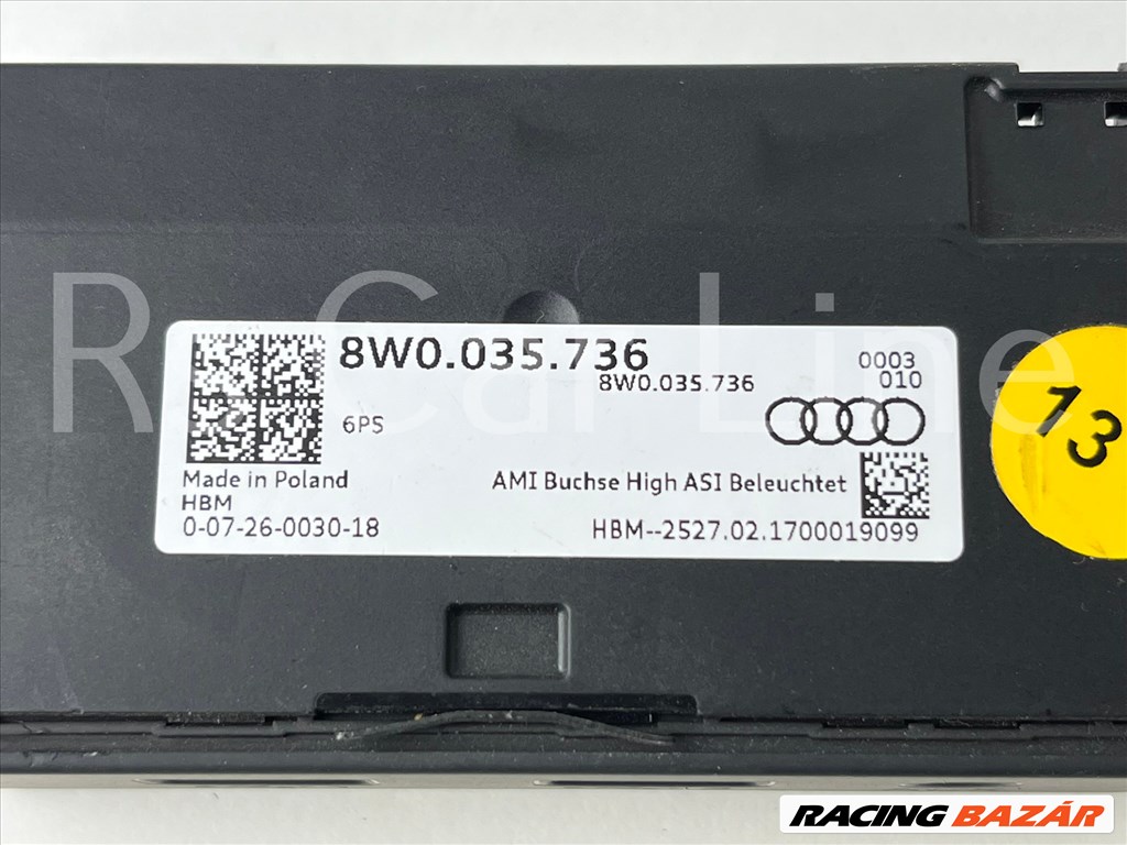 Audi A4 B9 Navigáció vezérlő elektronika  8w0035736 2. kép
