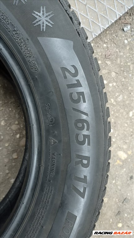  215/6517" használt Michelin téli gumi gumi 2. kép