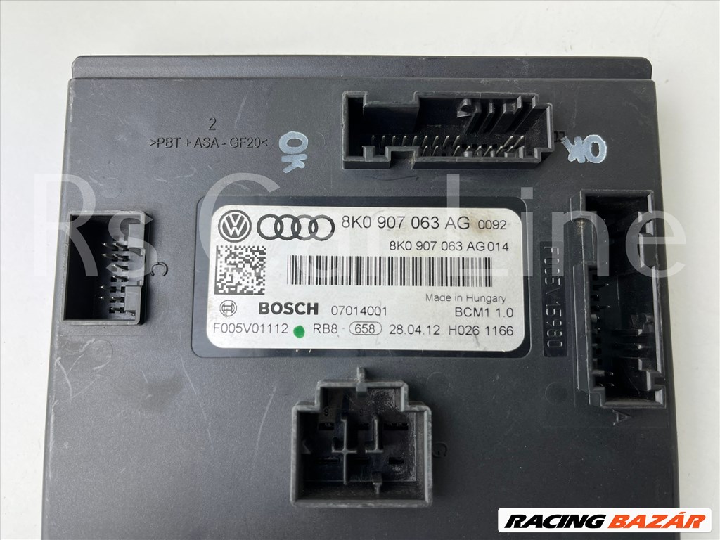 Audi A4 B8 Komfort elektronika -BCM1 8k0907063ag 2. kép