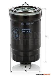 MANN-FILTER WK 8019/1 - Üzemanyagszűrő HYUNDAI KIA