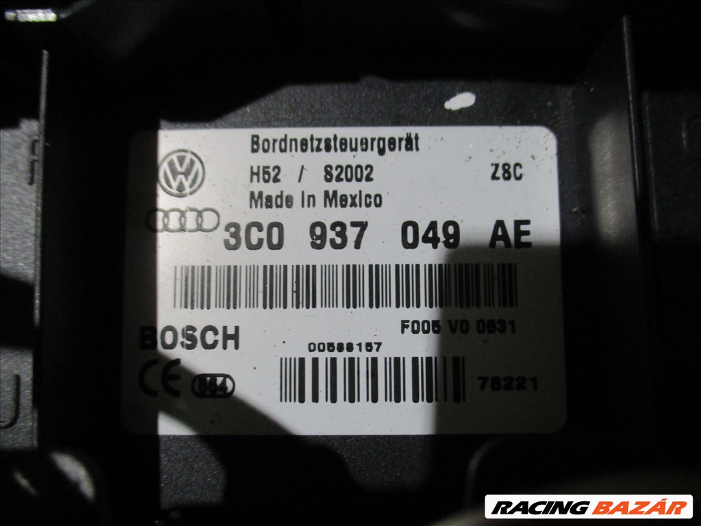 Volkswagen Golf V, Passat Touran Seat Skoda komfort modul biztosítéktábla  3c0937049ad 3c0937049ae 2. kép