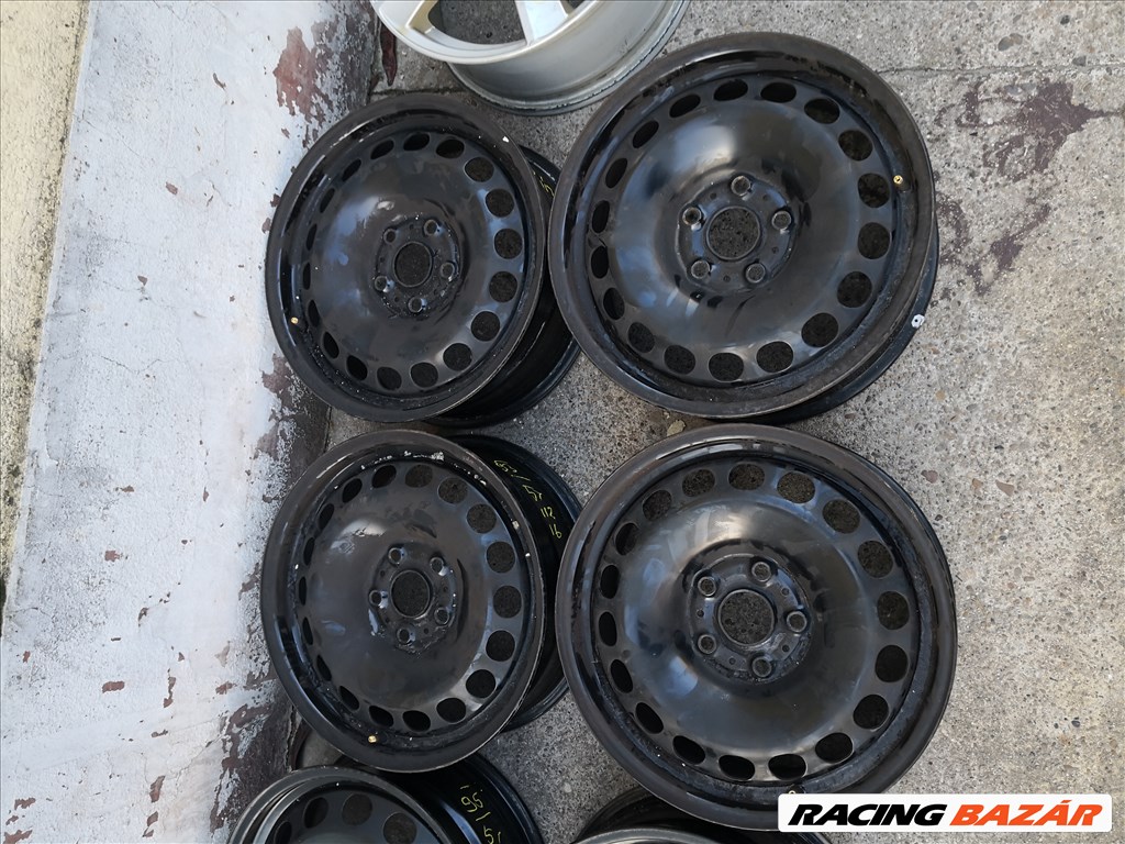 5x112 16 gyári lemezfelni audi,skoda,Volkswagen 35000ft a 4db/93/ 3. kép