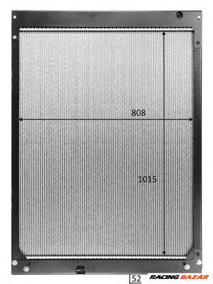 NRF 50194 - Vízhűtő (Hűtőradiátor) MERCEDES-BENZ SETRA 1. kép