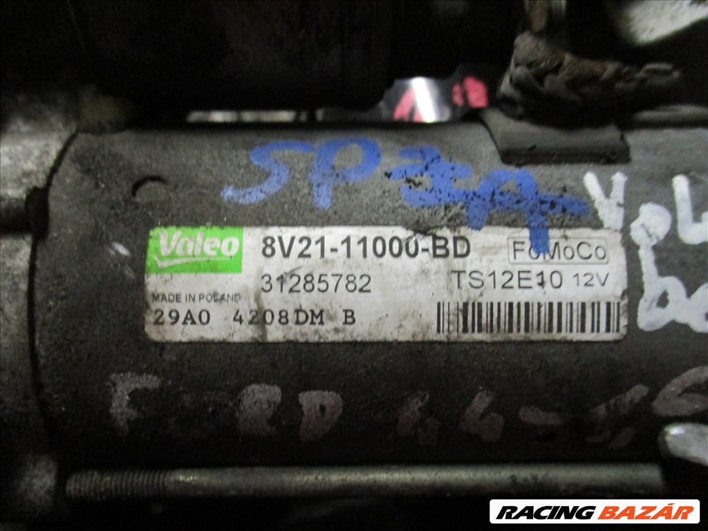 Ford Fiesta Mk6 1.4 önindító  8v2111000bd 2. kép