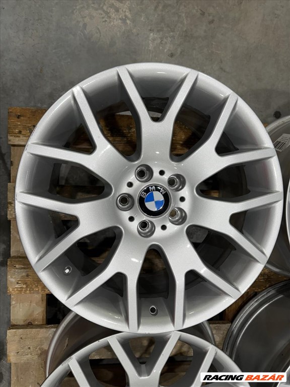 R19 5x120 Original BMW  Styling 177 X5  kétszéles gyári alufelni szett 3. kép