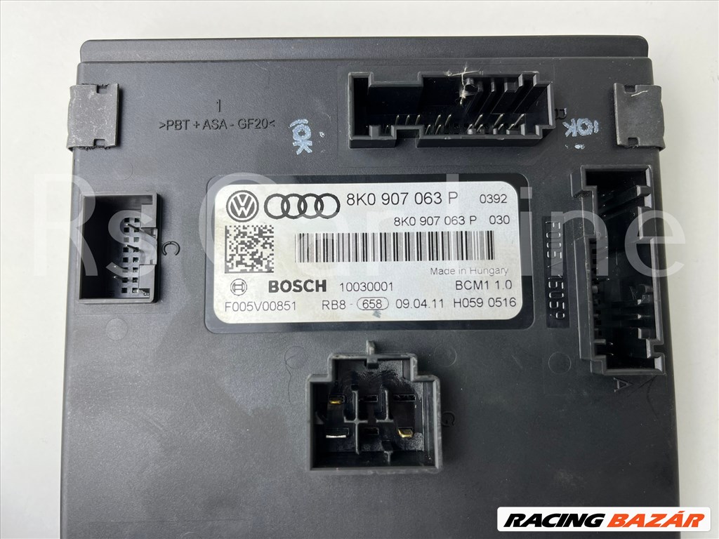 Audi A4 B8 Komfort elektronika -BCM1 8k0907063p 2. kép