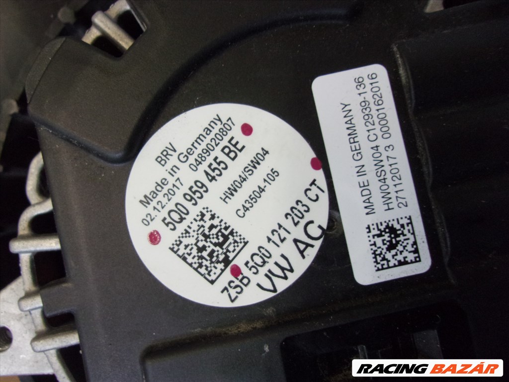  AUDI Seat Skoda VW hűtőventillátor 2015- 5Q0959455BE  5Q0121203CT 3. kép