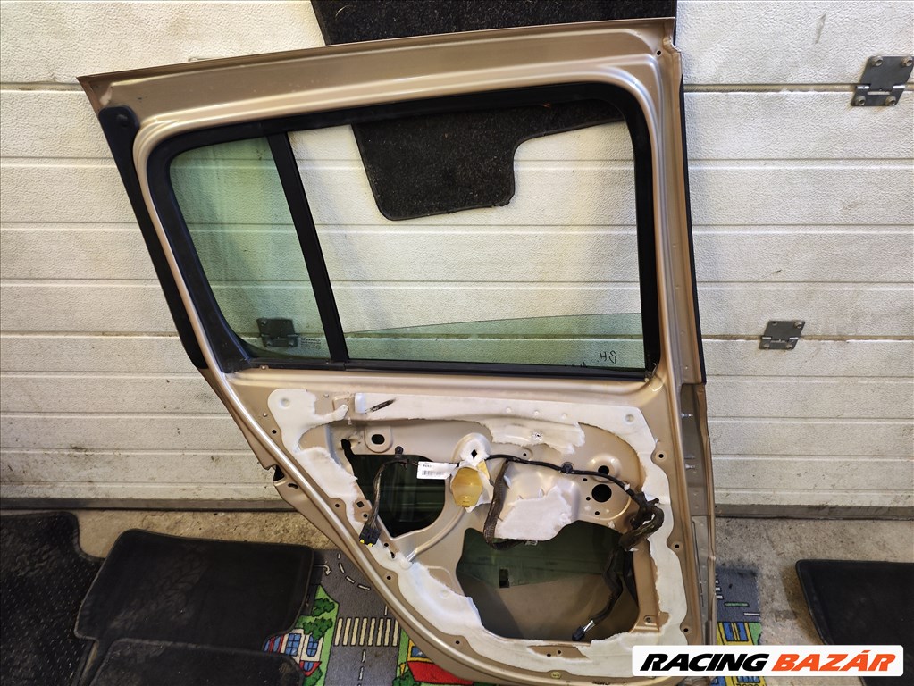Renault Modus bal hátsó ajtó D12 üresen, enyhén sérült rozsdamentes 9. kép