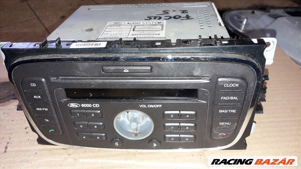 Ford Focus 2.5 Rádiós CD Lejátszó 7M5T-18C815-BC 1. kép
